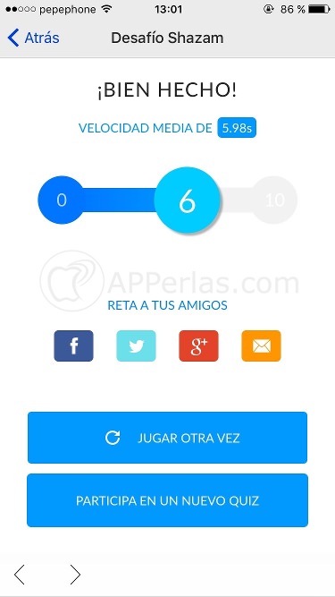 Juegos de Shazam iPhone
