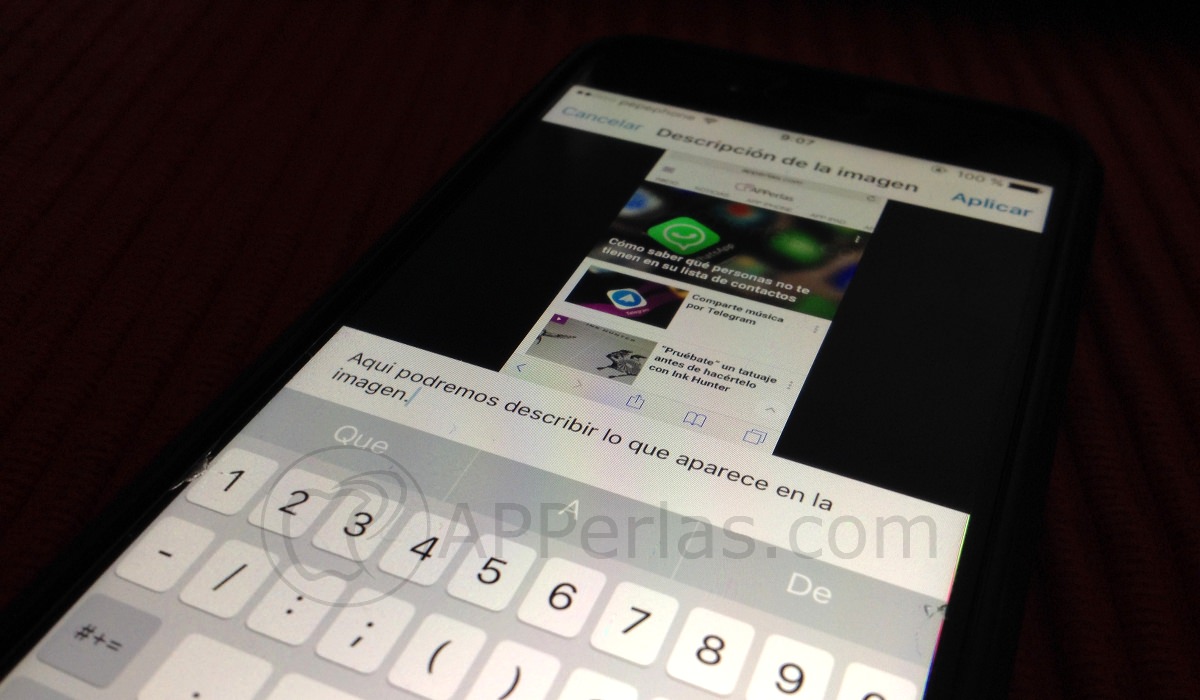 Descripción fotos en twitter