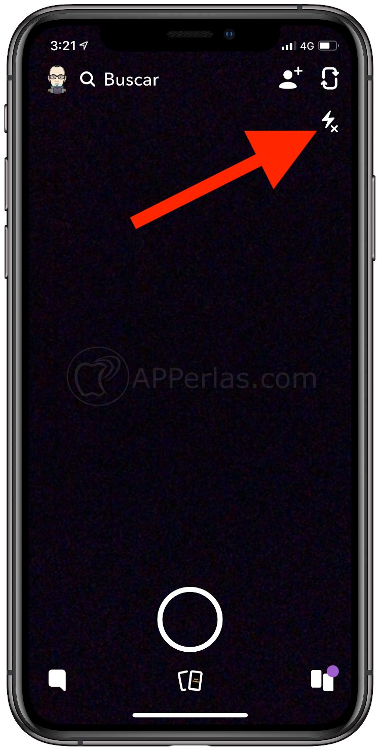 Activa el flash Activa el flash