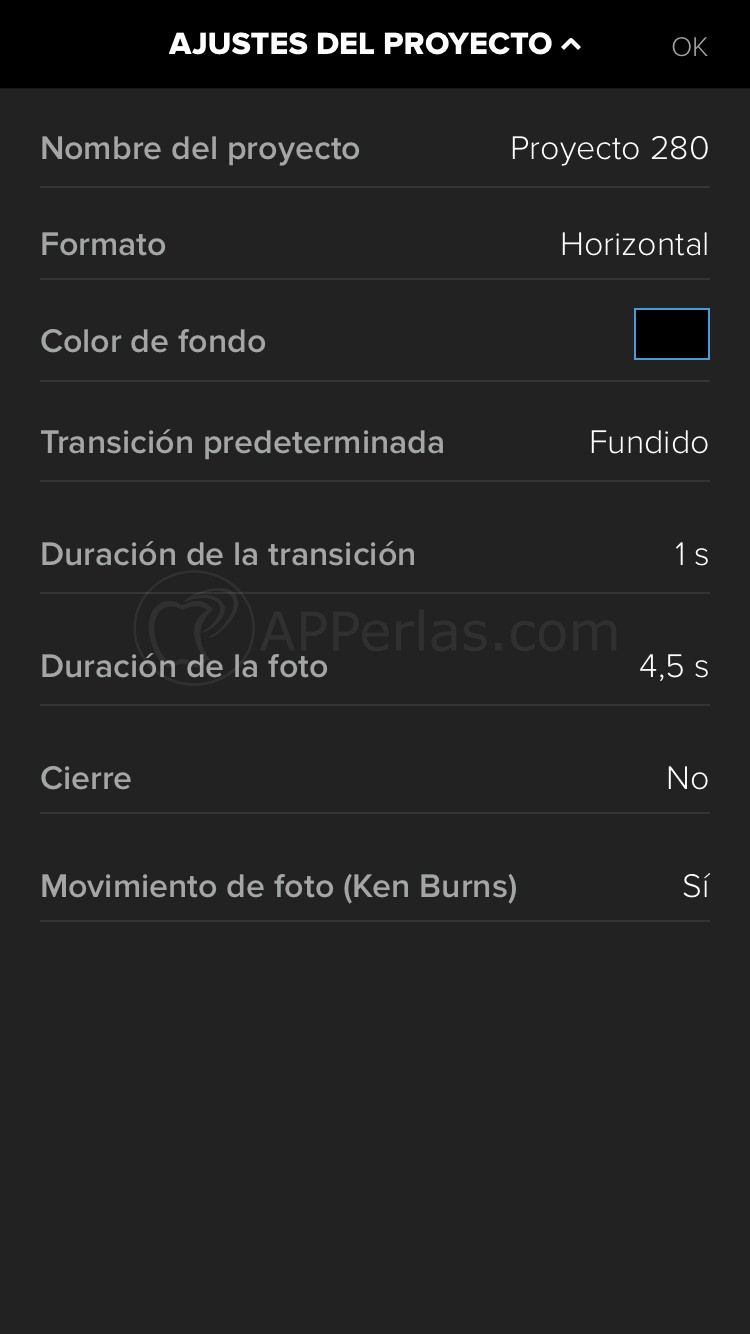 Configuración del vídeo en Splice Configuración del vídeo en Splice