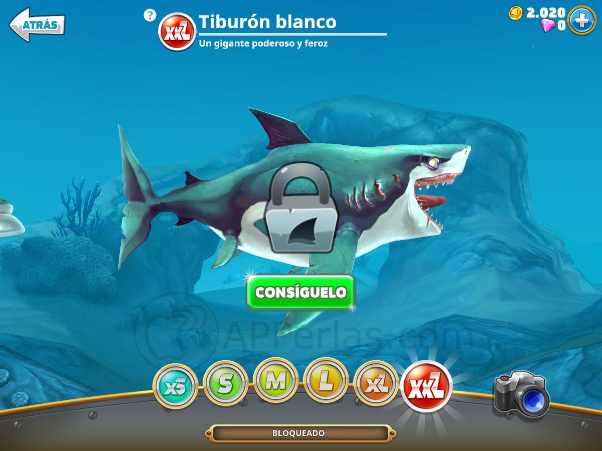 Juego del tiburón Hungry Shark World Juego del tiburón Hungry Shark World