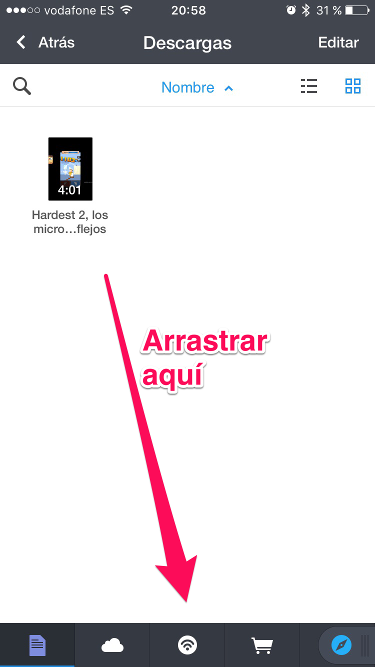 Arrastrar vídeos de Youtube 4