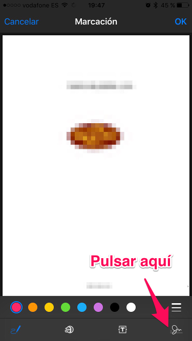 Crear firma Firma en un PDF 2