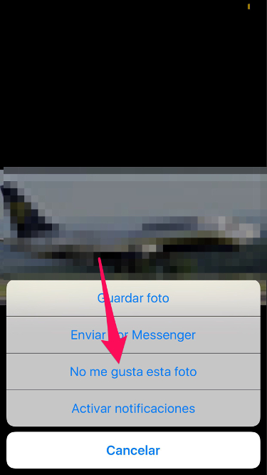 NO me gusta en Facebook 1
