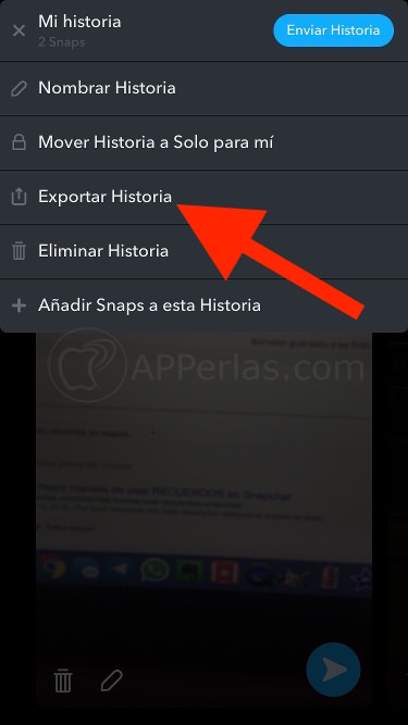 Recuerdos en Snapchat 5 Recuerdos en Snapchat 5