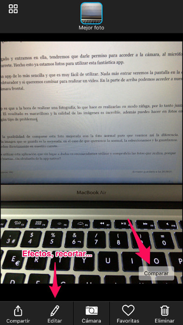 Editar foto Microsoft Pix 2