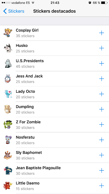 descargar los Stickers de Telegram 1