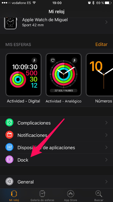 Dock Dock del Apple Watch 1