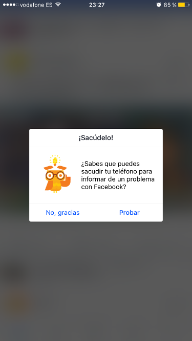 una publicación en Facebook 1