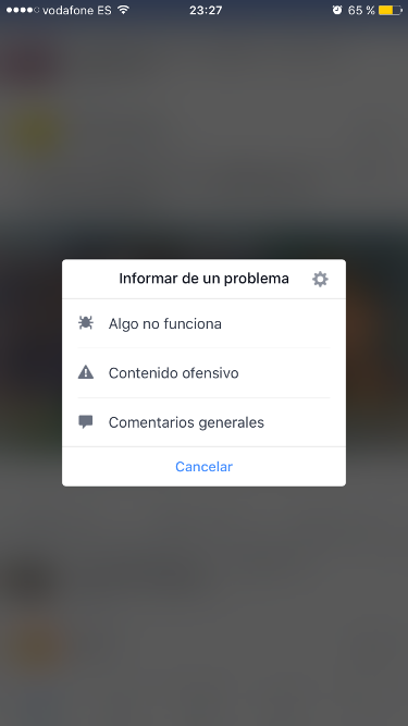 una publicación en Facebook 2