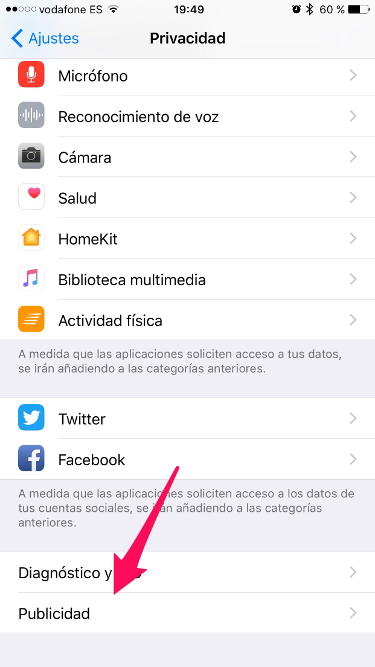 Publicidad publicidad en la App Store 1