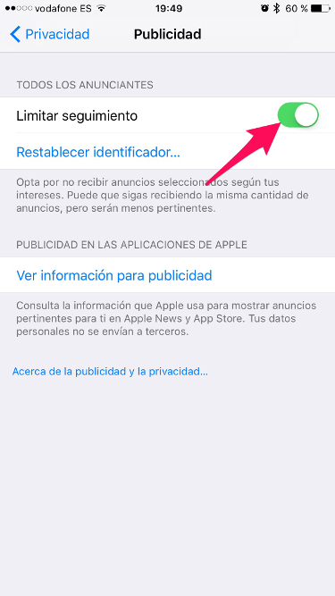 activar publicidad en la App Store 2