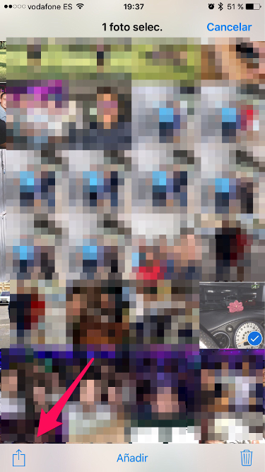 seleccionar imagen del carrete 1