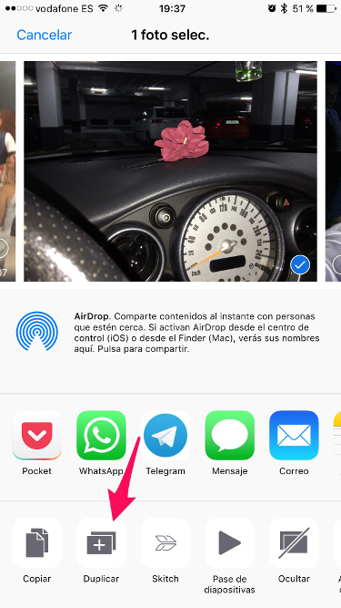 Duplicar imagen del carrete 2
