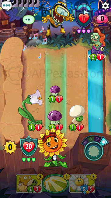 Plants vs Zombies Heroes juegos adictivos para iPhone Plants vs Zombies Heroes juegos adictivos para iPhone
