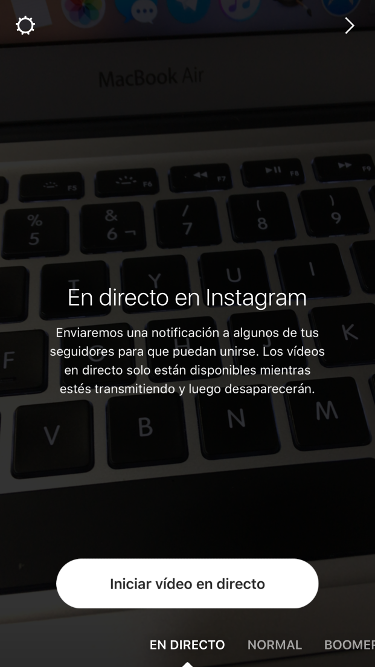 Emitir en directo directo en Instagram 1