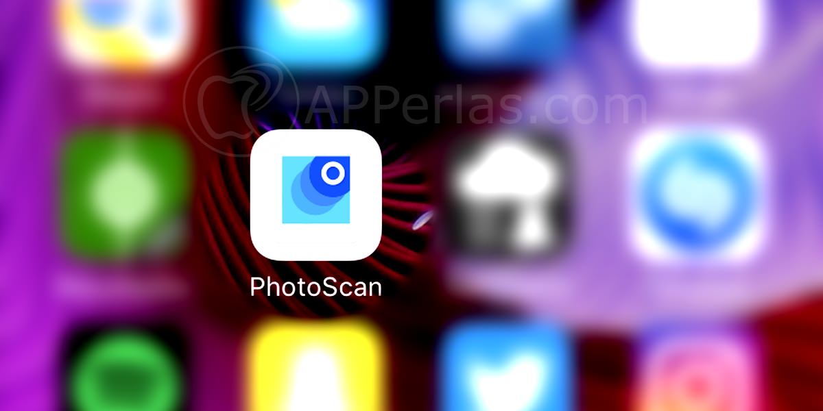 Photoscan app capturar fotos en papel