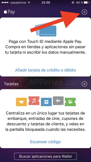 Wallet para vincular tarjeta a Apple PAY Wallet para vincular tarjeta a Apple PAY