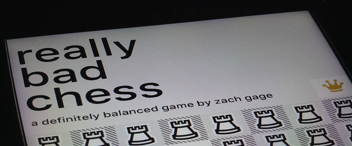 Really Bad Chess 1