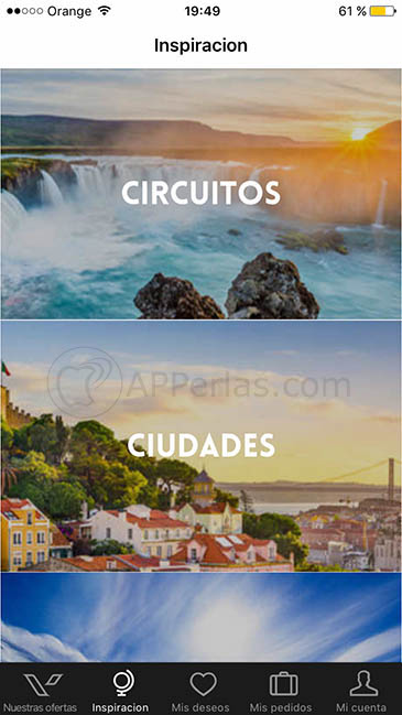 app para encontrar viajes baratos ios 3