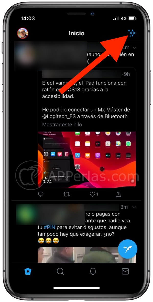 Accede a los ajustes de contenido en Twitter Accede a los ajustes de contenido en Twitter