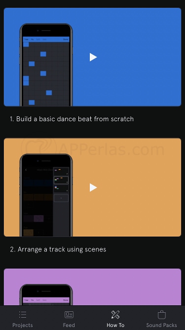 Estudio de grabación para iOS Estudio de grabación para iOS