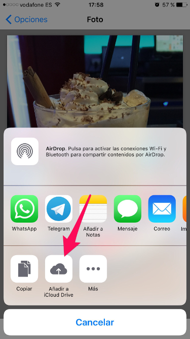 iCloud Drive PDF con el iPhone 2