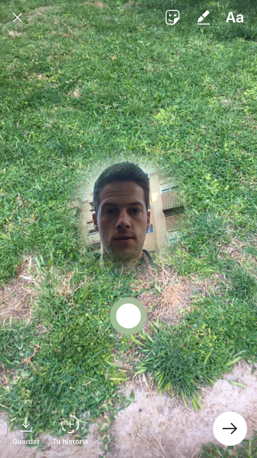 Modificar selfie en Instagram 2