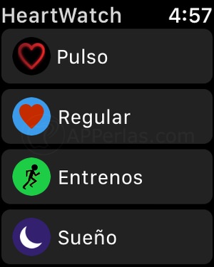 Monitor de frecuencia cardíaca en Apple Watch Monitor de frecuencia cardíaca en Apple Watch