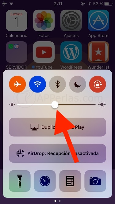 Ahorrar batería con el brillo manual Ahorrar batería con el brillo manual