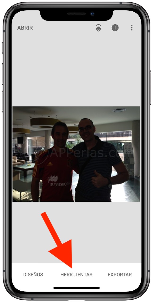 Aclarar foto desde iPhone Aclarar foto desde iPhone