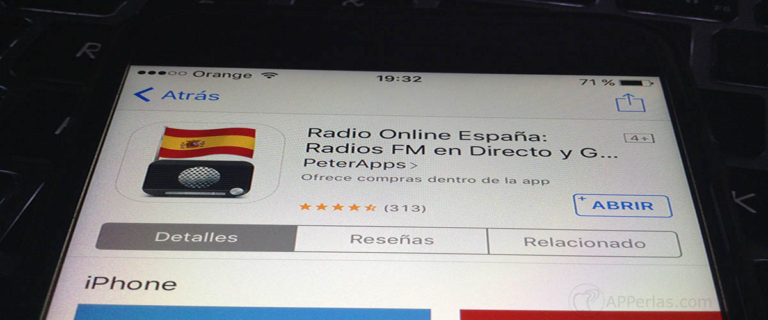 radio en iOS 2