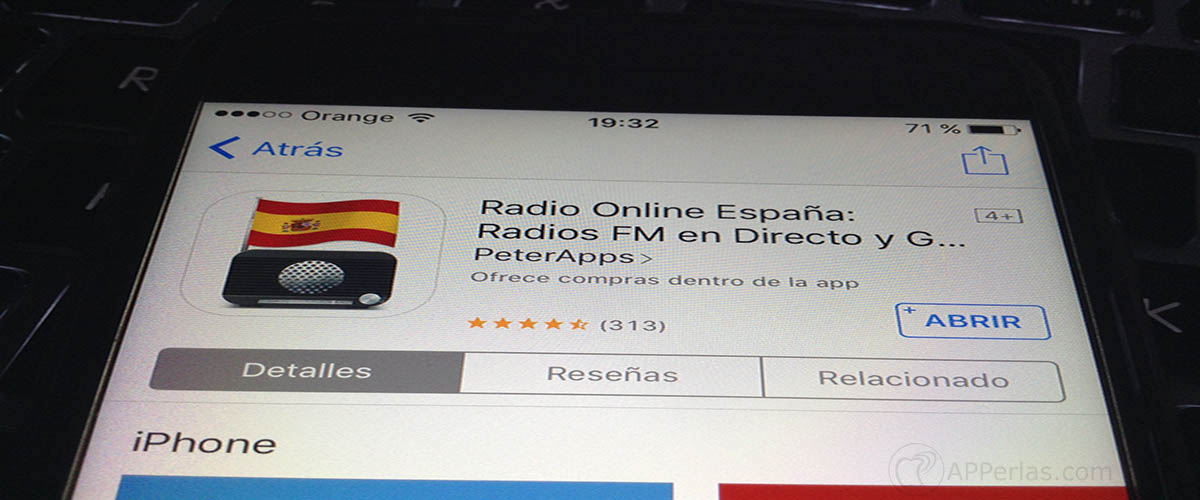 radio en iOS 2