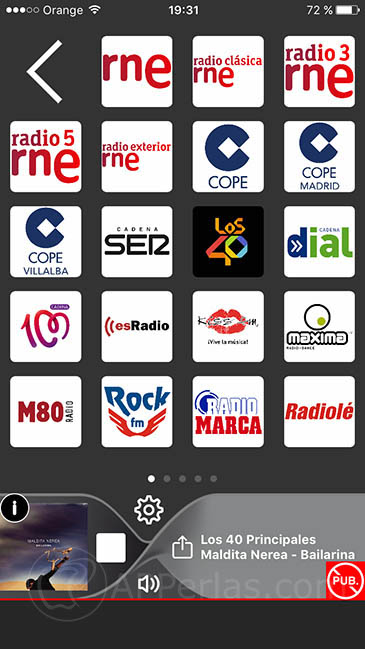 radio en iOS 3 radio en iOS 3