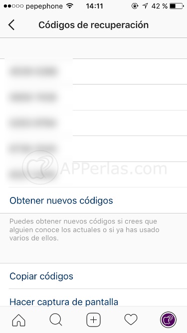 Códigos para evitar hackeo cuenta instagram Códigos para evitar hackeo cuenta instagram