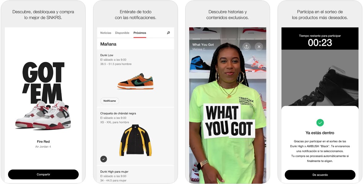 App para comprar Sneakers de Nike App para comprar Sneakers de Nike