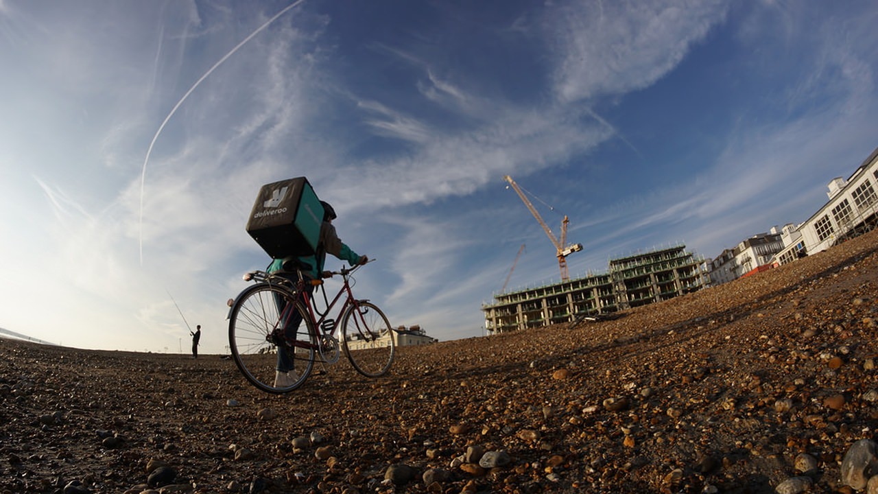 Medio de trasporte de Deliveroo Medio de trasporte de Deliveroo