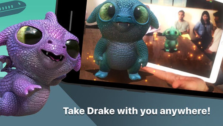 App de realidad aumentada Follow Me Dragon App de realidad aumentada Follow Me Dragon