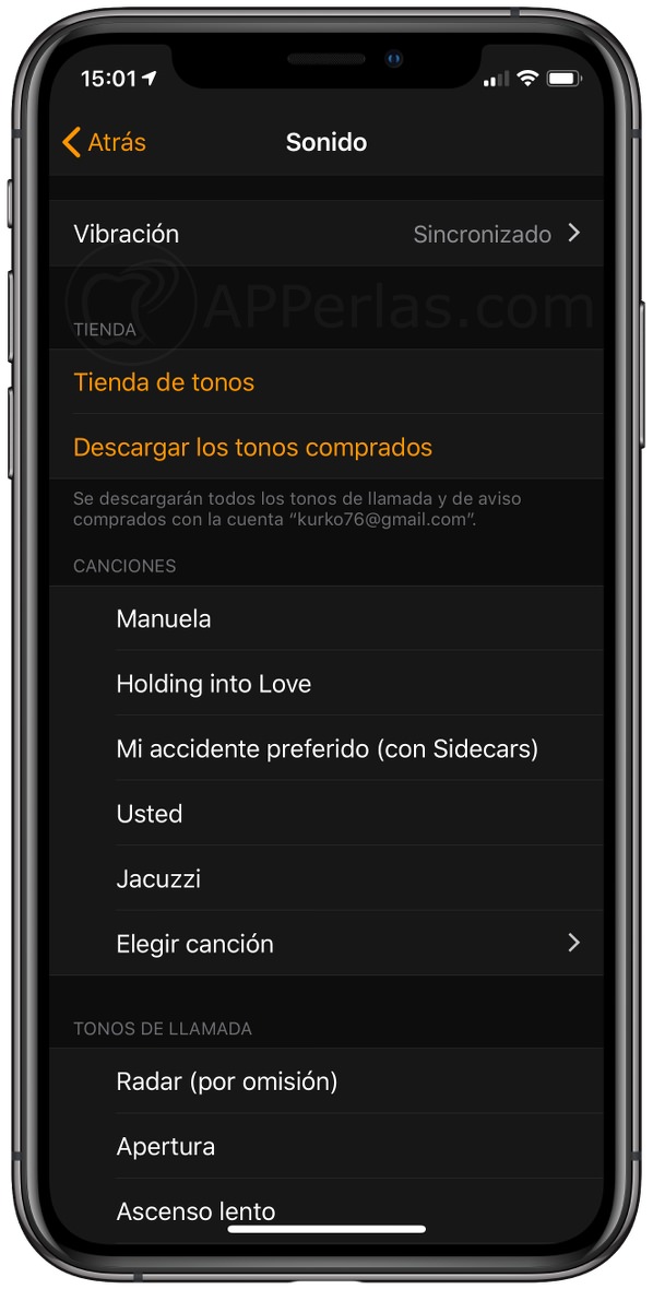 Pon la canción en la alarma del iPhone Pon la canción en la alarma del iPhone