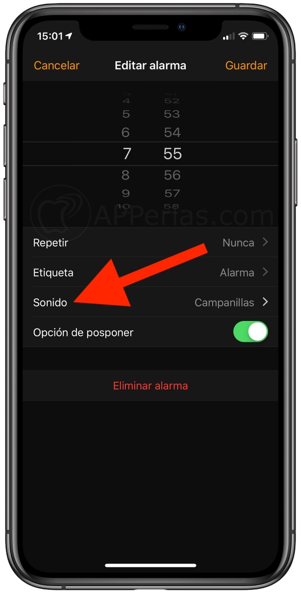 Sonidos de la alarma Sonidos de la alarma