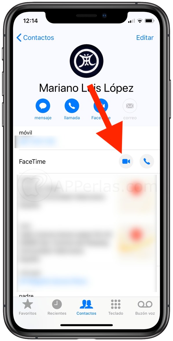 Llámate a ti mismo mediante Facetime Llámate a ti mismo mediante Facetime