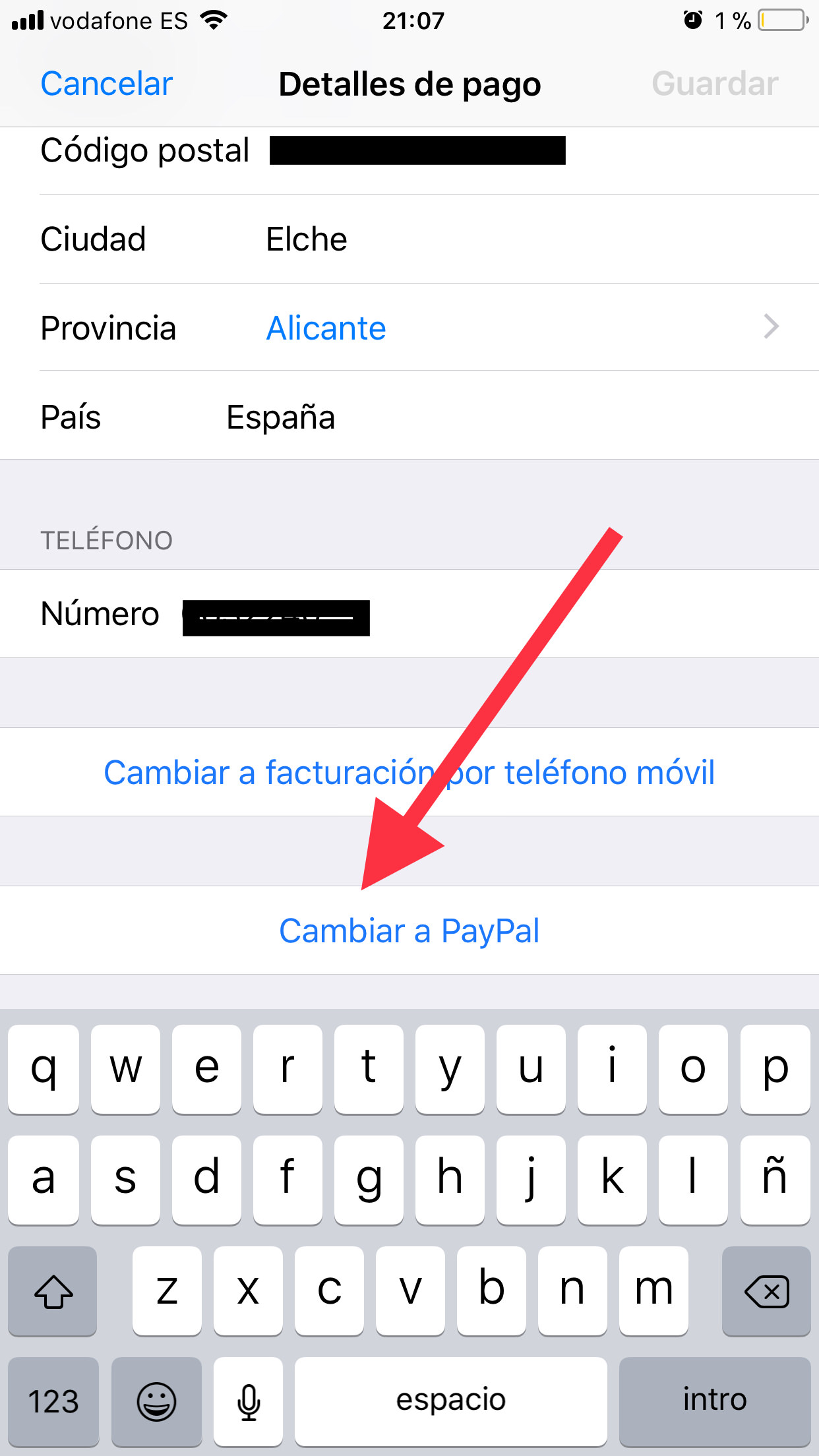 Cambiar a PayPal PayPal en la App Store 2