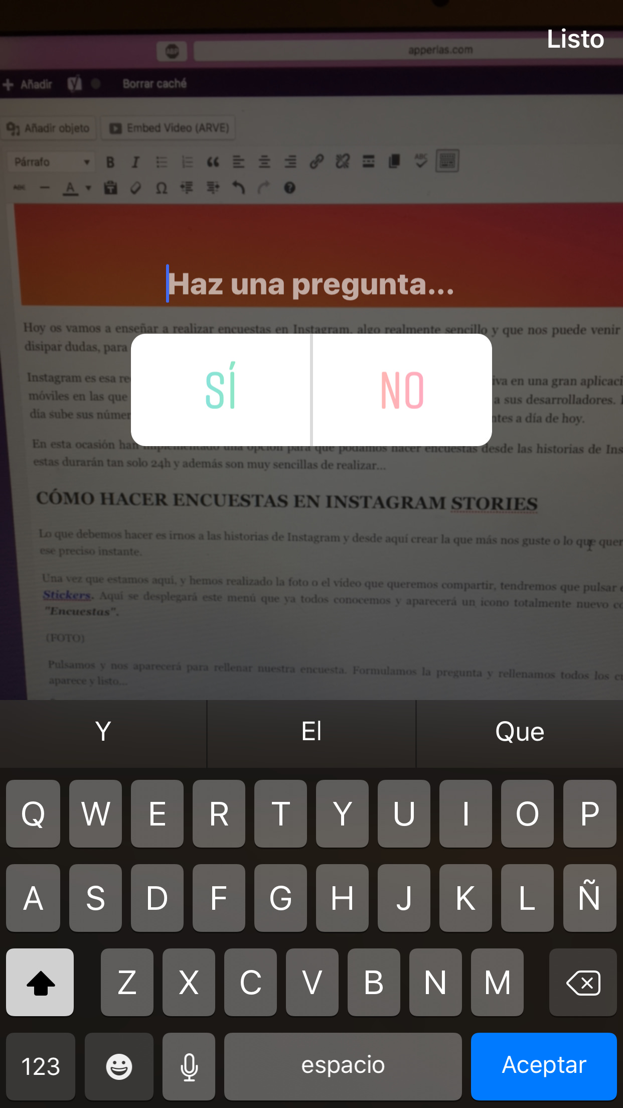 Rellenar encuestas en Instagram 3