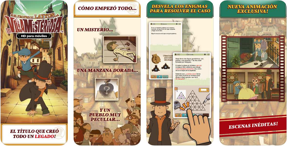 Layton es uno de los juegos más jugados Layton es uno de los juegos más jugados