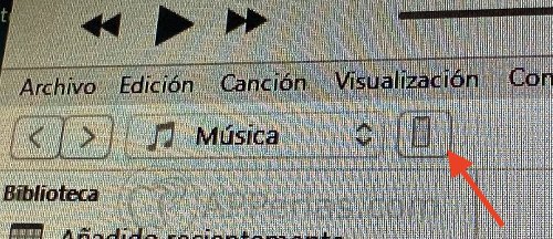 Opción para acceder al iPhone Opción para acceder al iPhone