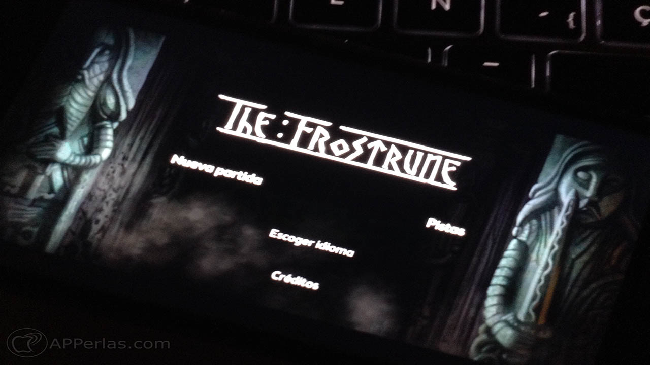 The Frostrune 1 puzzle Point and Click