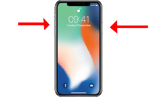 Captura capturas de pantalla con el iPhone X 1