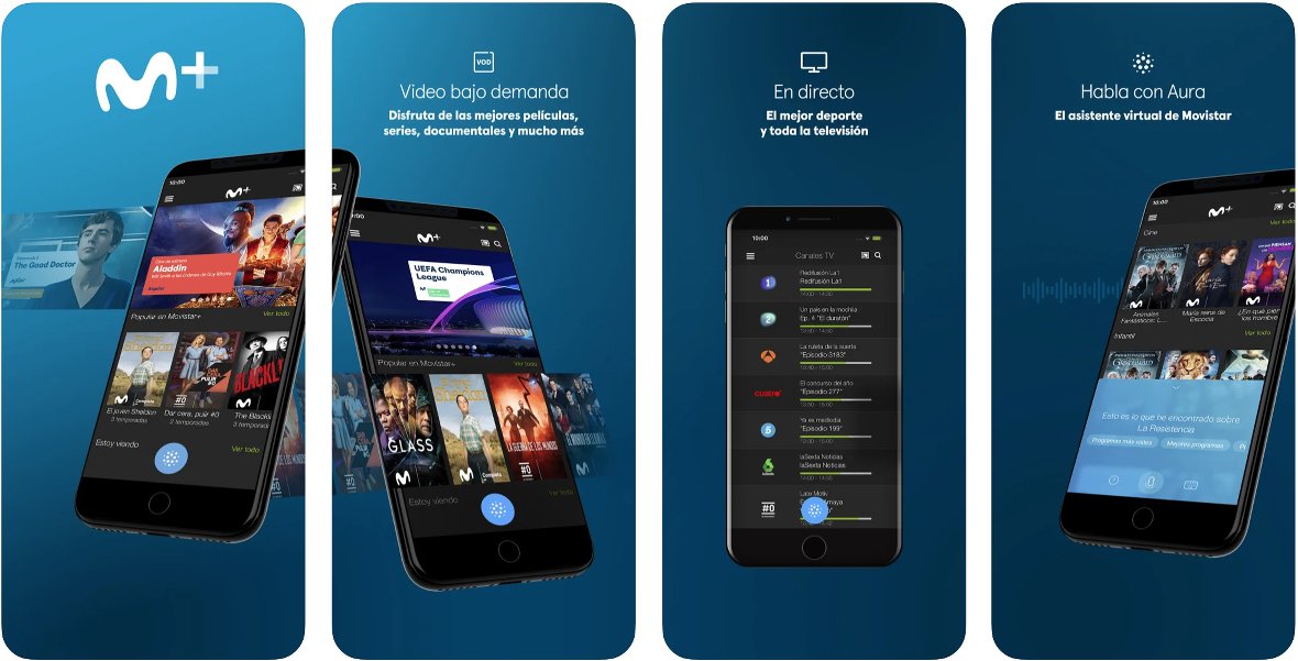 App Movistar+ para ver fútbol