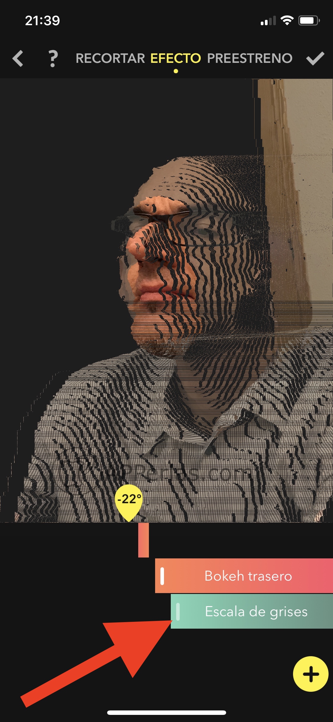 Aplica el filtro en la capa que desees Aplica el filtro en la capa que desees