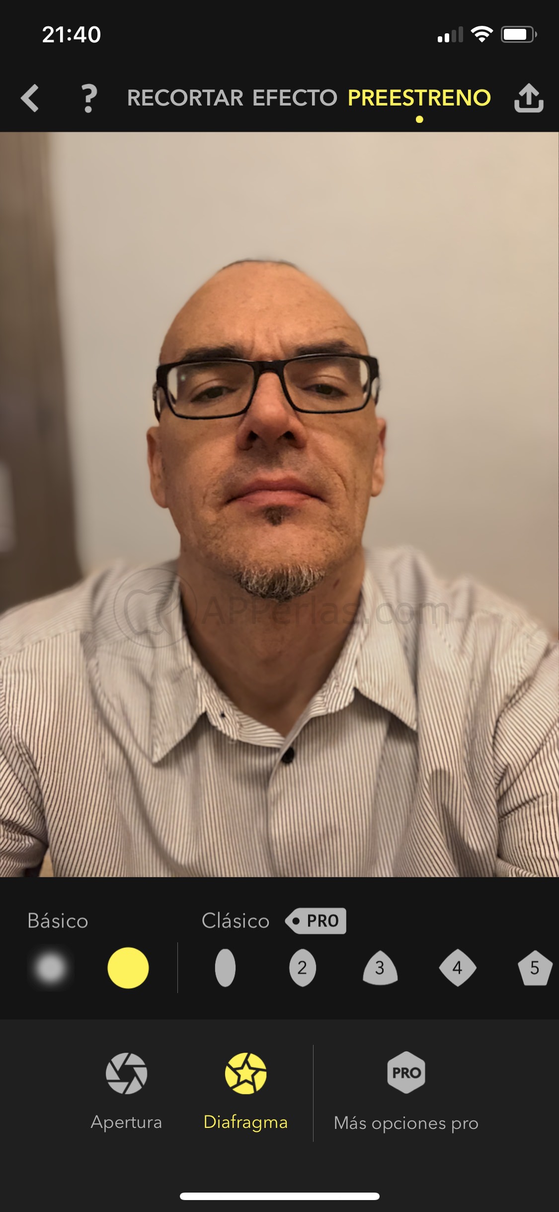 Más opciones en esta aplicación para editar fotos Más opciones en esta aplicación para editar fotos